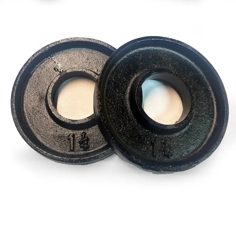 02B-1.25 Ivanko Black Olympic Plate, 1.25 Lbs 1