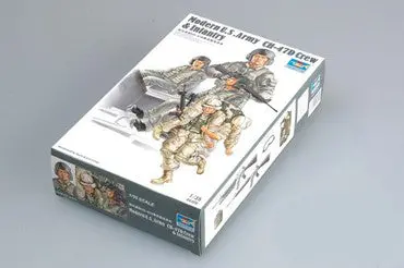 1/35 Fg00415 Trumpeter Modern U.S. Army Ch-47D Crew & Infantry 1