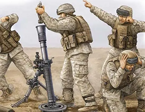 1/35 Fg00423 Trumpeter Modern U.S. Marine M252 Team 2