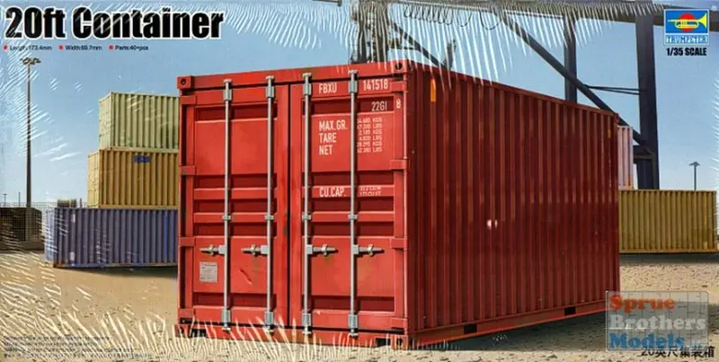 1/35 Tr01029 Trumpeter 20 Ft. Container 1