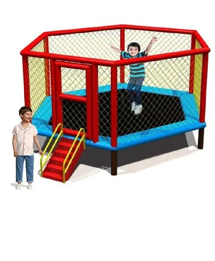 10 Feet Heavy-Duty Trampoline With Metal Stand 1