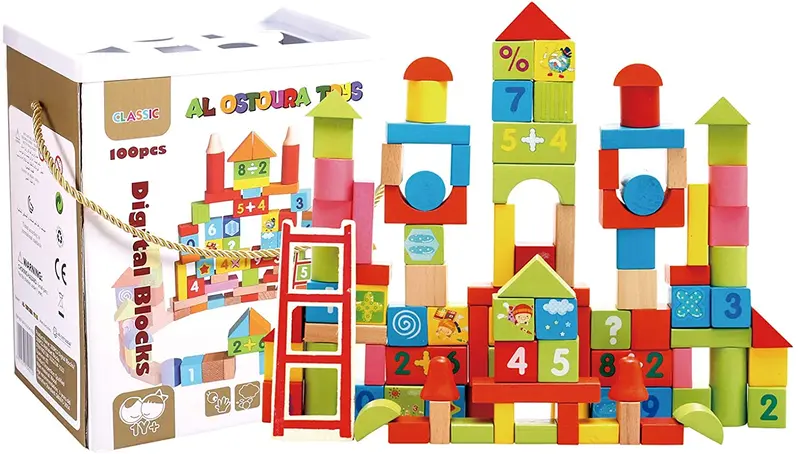 100Pcs Digital Blocks Toys For Kids Online 1