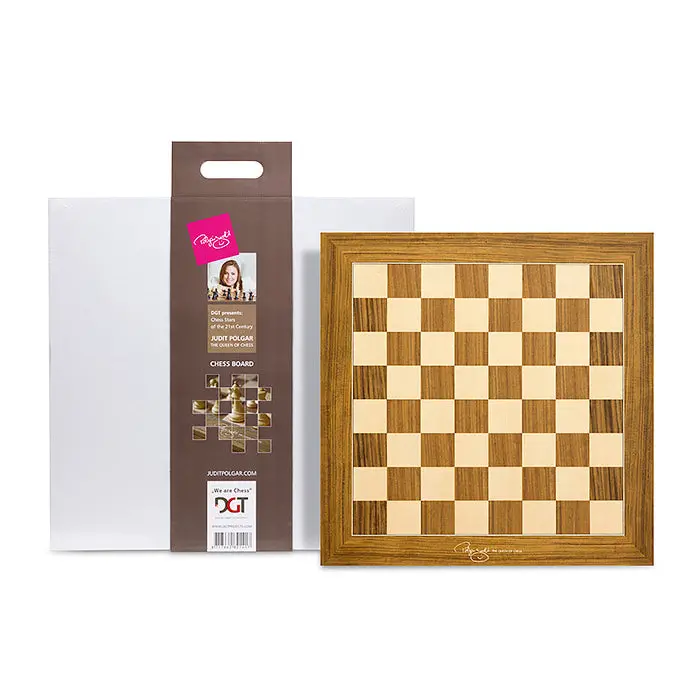 10724 Dgt Judit Polgar Deluxe Chess Board 1