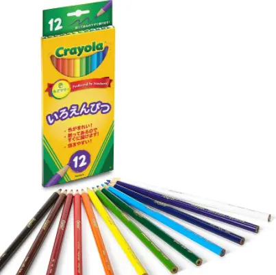 12 Ct. Colored Pencils,  Long 1