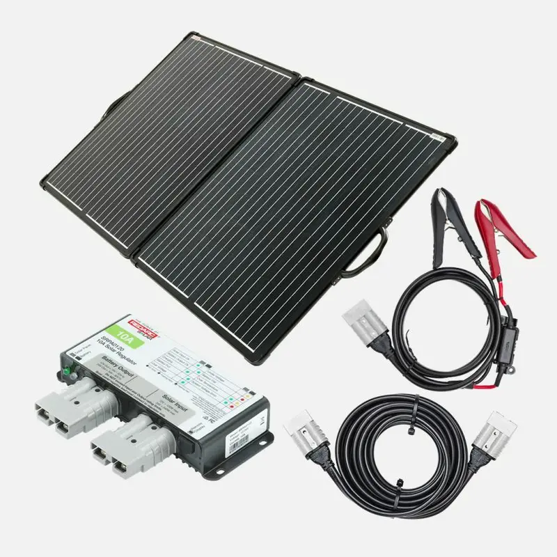 200W Folding Solar Panel Kit 1