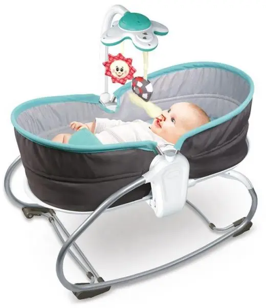 3 In 1 Rocker Napper - Grey 1
