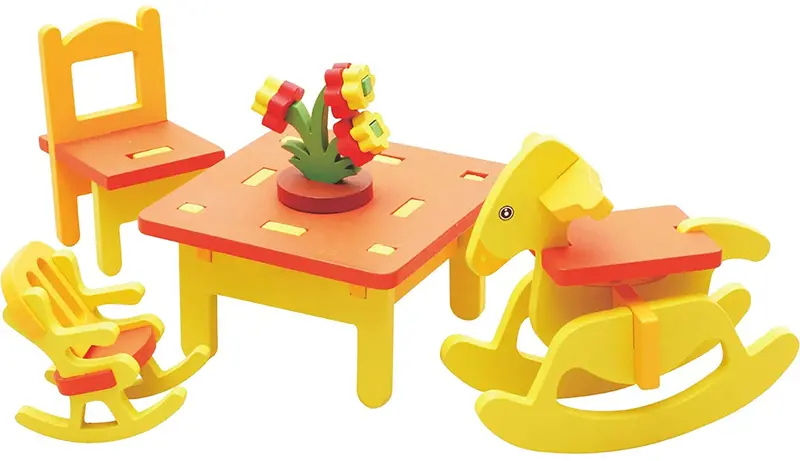 3D Assembling Children Room Wooden Toy 1