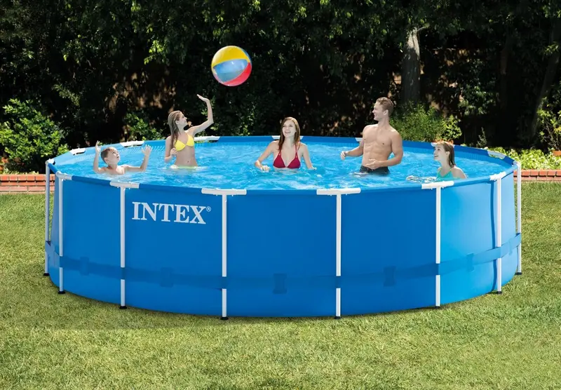 4.5M X  1.2M Metal Round Frame Pool Set 1