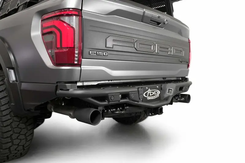 Addictive Desert Designs - 2021-2024 Ford F-150 Raptor Race Series Dovetail Rear Bumper - R210245090103 1