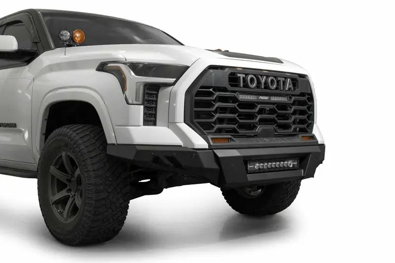 Addictive Desert Designs - 2022-2025 Toyota Tundra Black Label Front Bumper - F760305080103 1