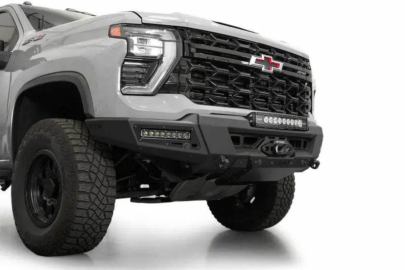 Addictive Desert Designs - 2024 Chevy Silverado 2500 Phantom Winch Front Bumper - F820335070103 1