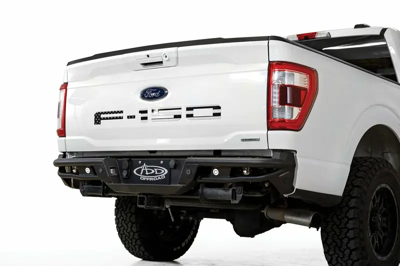 Addictive Desert Designs - 2024 Ford F-150 Pro Bolt-On Rear Bumper - R1908571280103 1