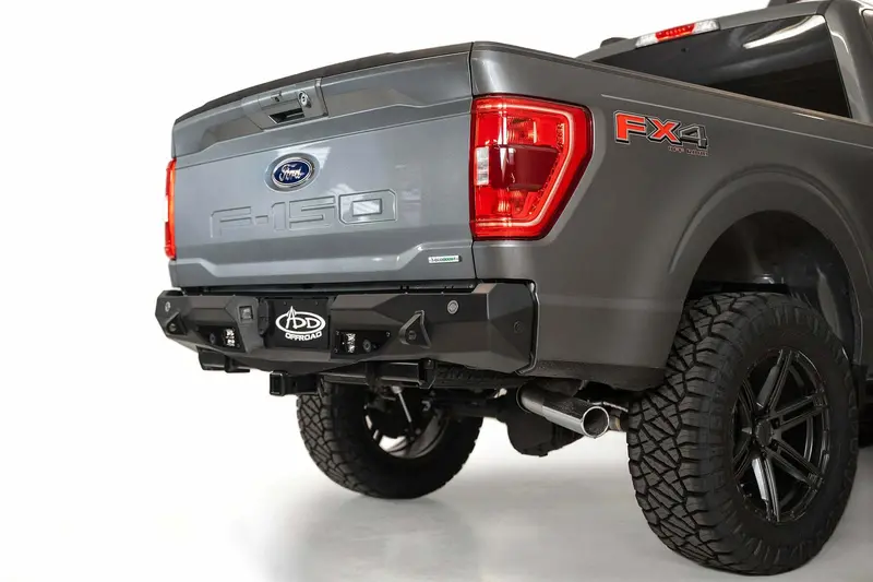 Addictive Desert Designs - 2024 Ford F-150 Stealth Fighter Rear Bumper - R1901231280103 1