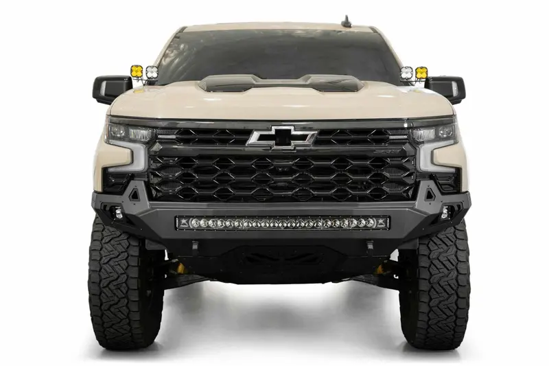 Addictive Desert Designs - Chevy Silverado 1500 Zr2 Stealth Fighter Front Bumper - F120083030103 2