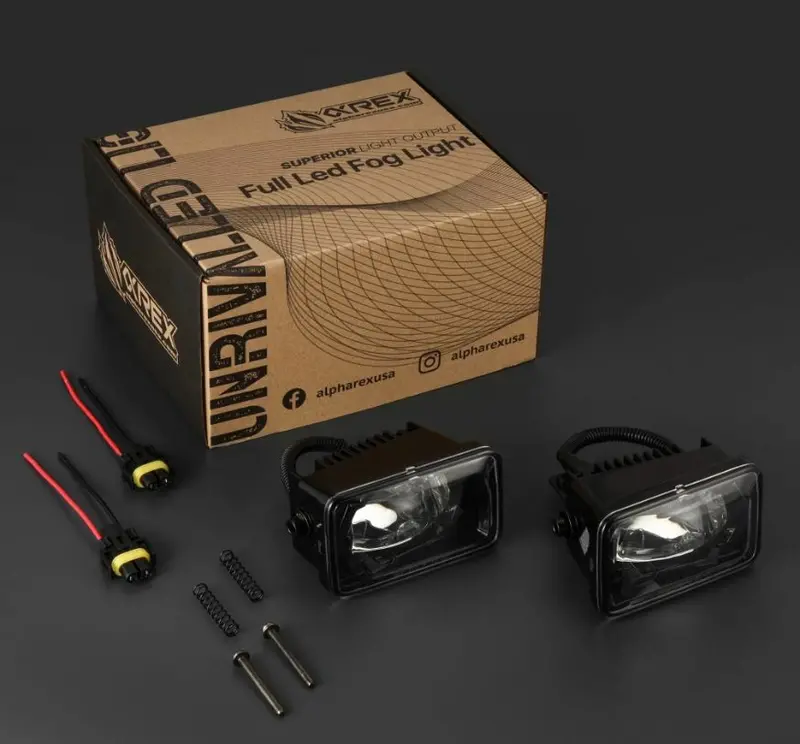 Alpharex 210009 Doubletap Dual Color Led Projector Fog Lights 1