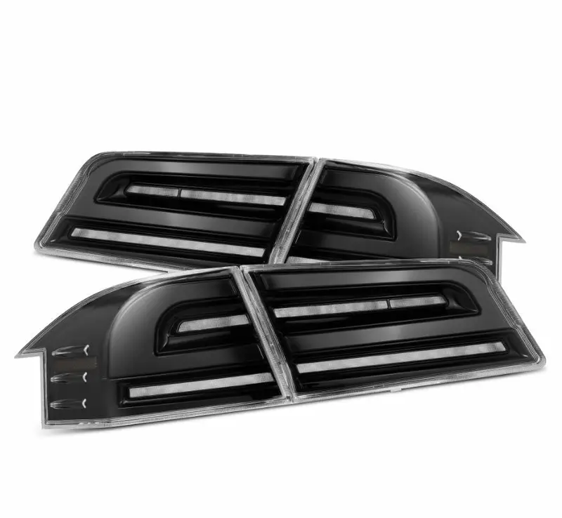 Alpharex 601110 Led Taillights Alpha Black 1