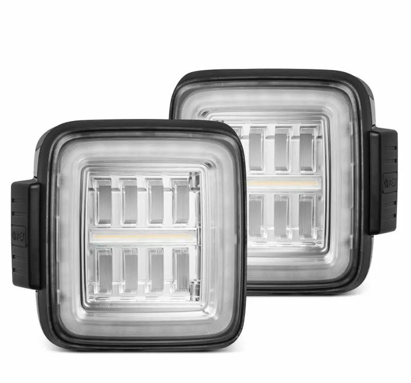 Alpharex 602030 Prismatic Led Taillights Clear 1