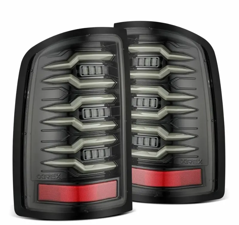 Alpharex 630070 Led Taillights Alpha Black 1
