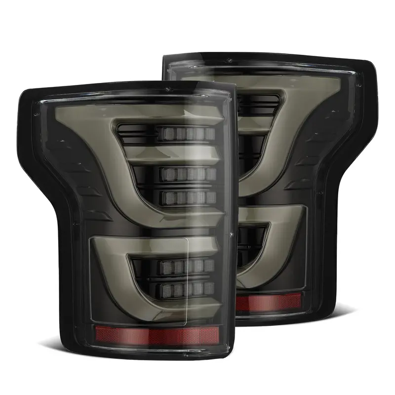 Alpharex 652030 Led Taillights Alpha Black 1