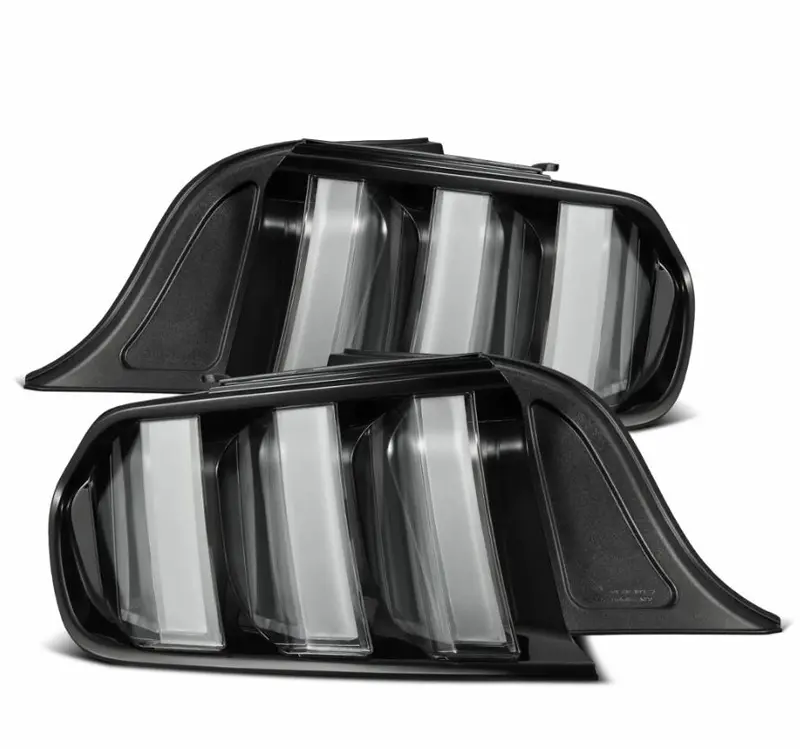 Alpharex 655020 Prismatic Led Taillights Black Clear 1