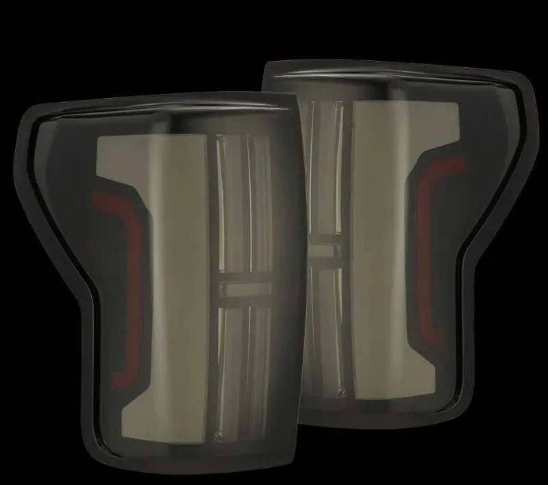Alpharex 670032 Prismatic Led Taillights Alpha Black 1