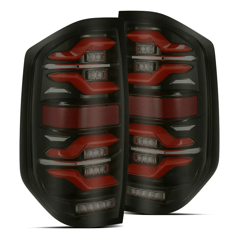 Alpharex 672050 Led Taillights Black-Red 1
