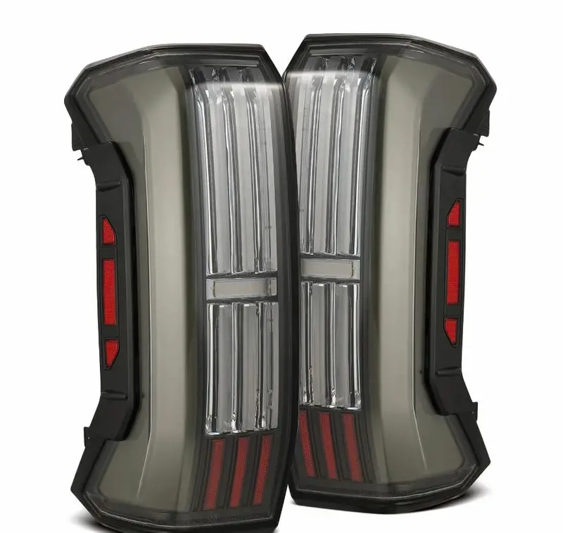 Alpharex 673000 Prismatic Led Taillights Black 1
