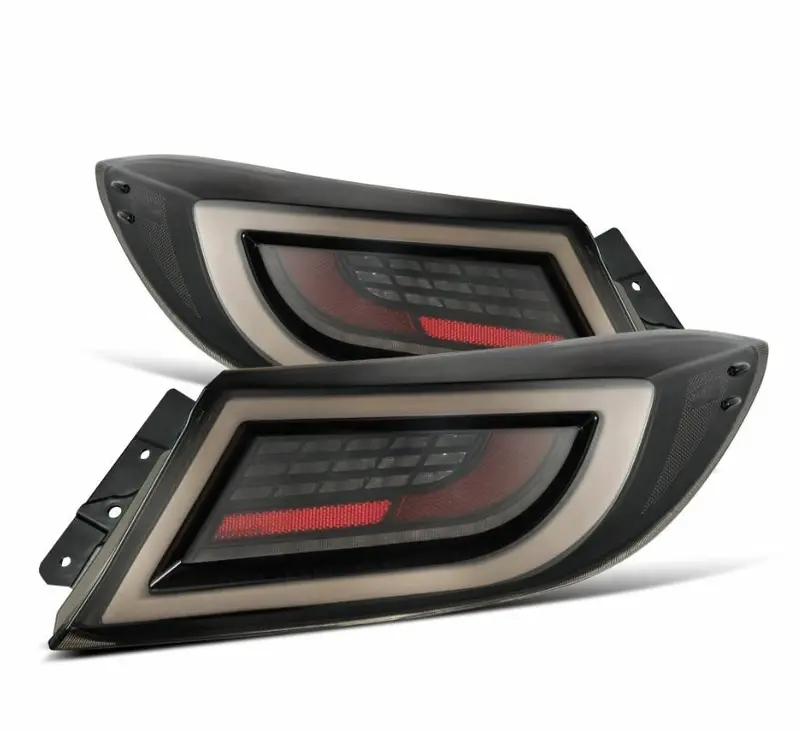 Alpharex 675020 Led Taillights Black Smoke 1