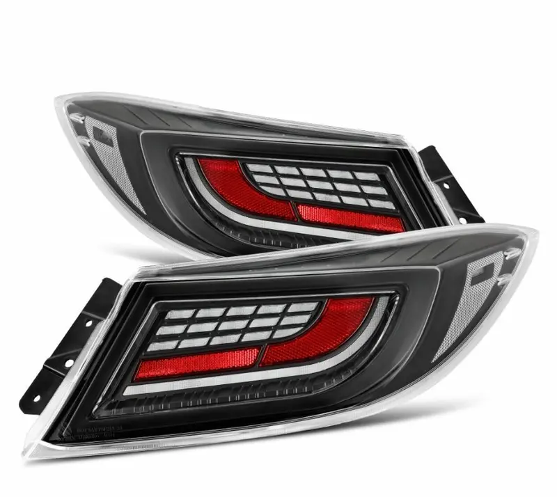 Alpharex 675040 Led Taillights Alpha Black 1