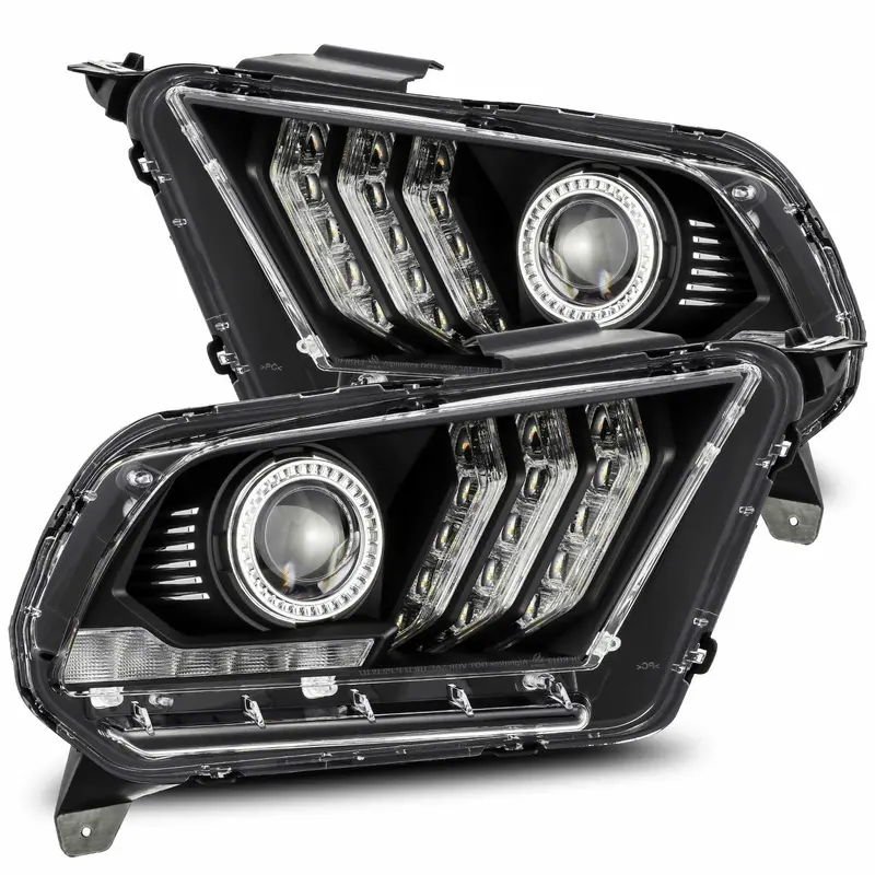 Alpharex 880115 Led Projector Headlights In Black 1