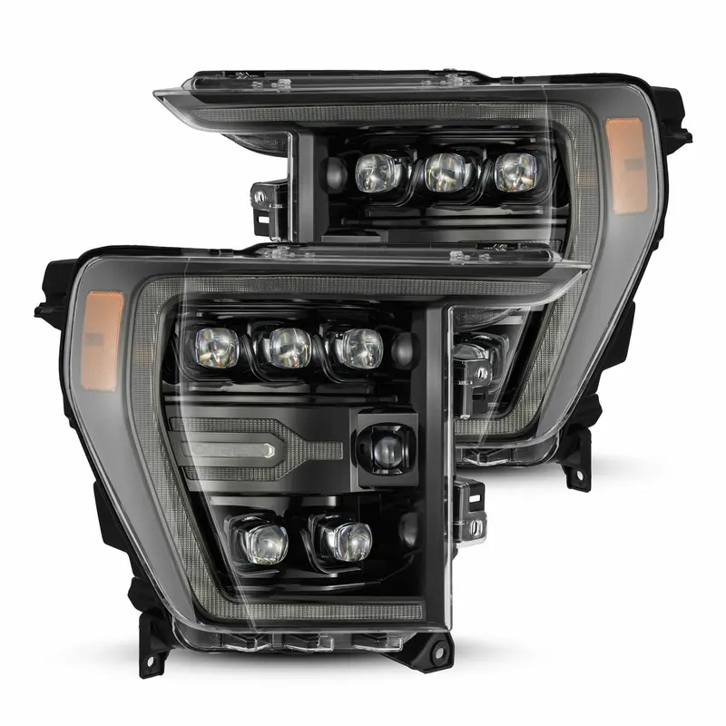 Alpharex 880138 Led Projector Headlights In Alpha-Black 1