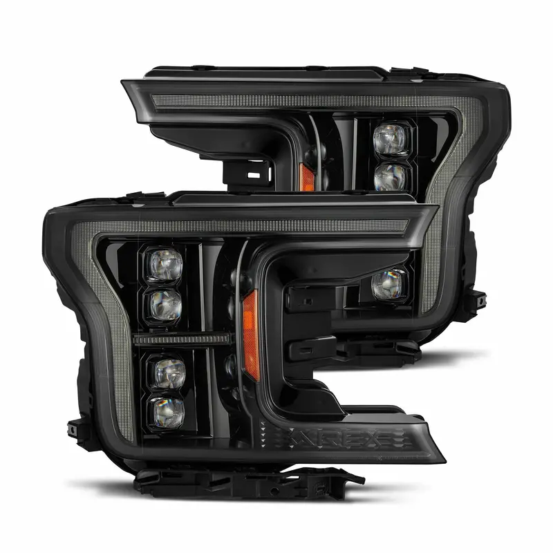 Alpharex 880249 Projector Headlights Alpha-Black 1