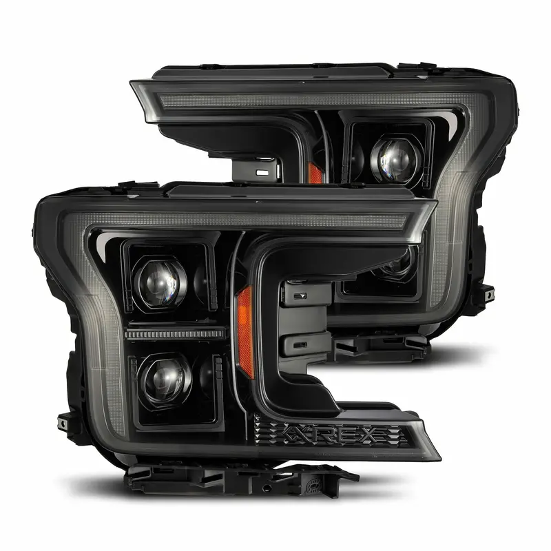 Alpharex 880251 Projector Headlights Alpha-Black 1