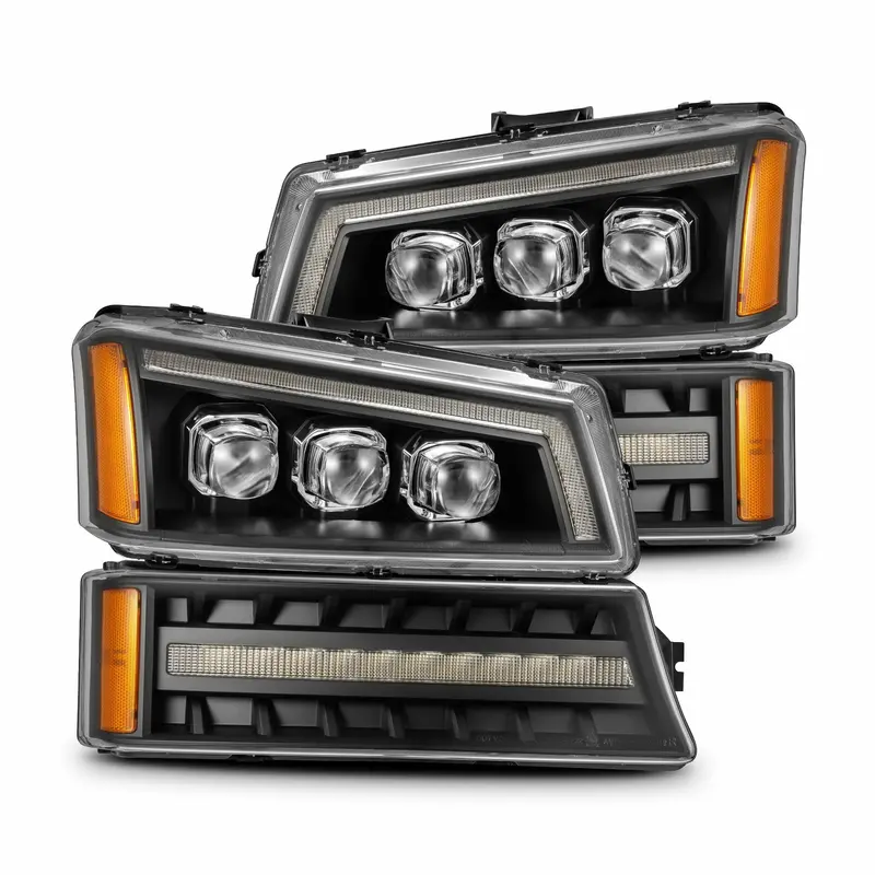 Alpharex 880256 Projector Headlights Black 1