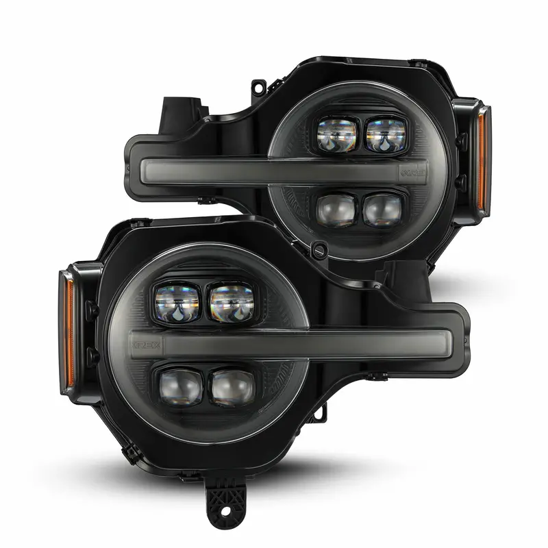 Alpharex 880259 Projector Headlights Alpha-Black 1