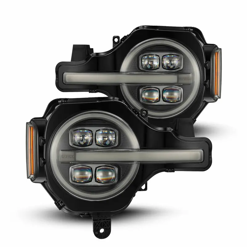 Alpharex 880260 Projector Headlights Black 1