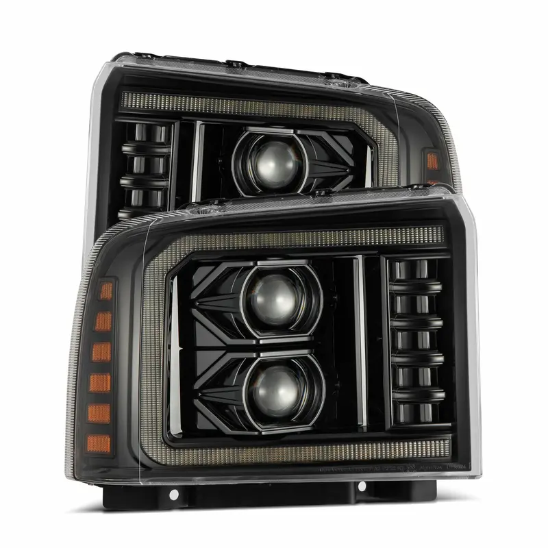 Alpharex 880316 Projector Headlights Alpha-Black 1