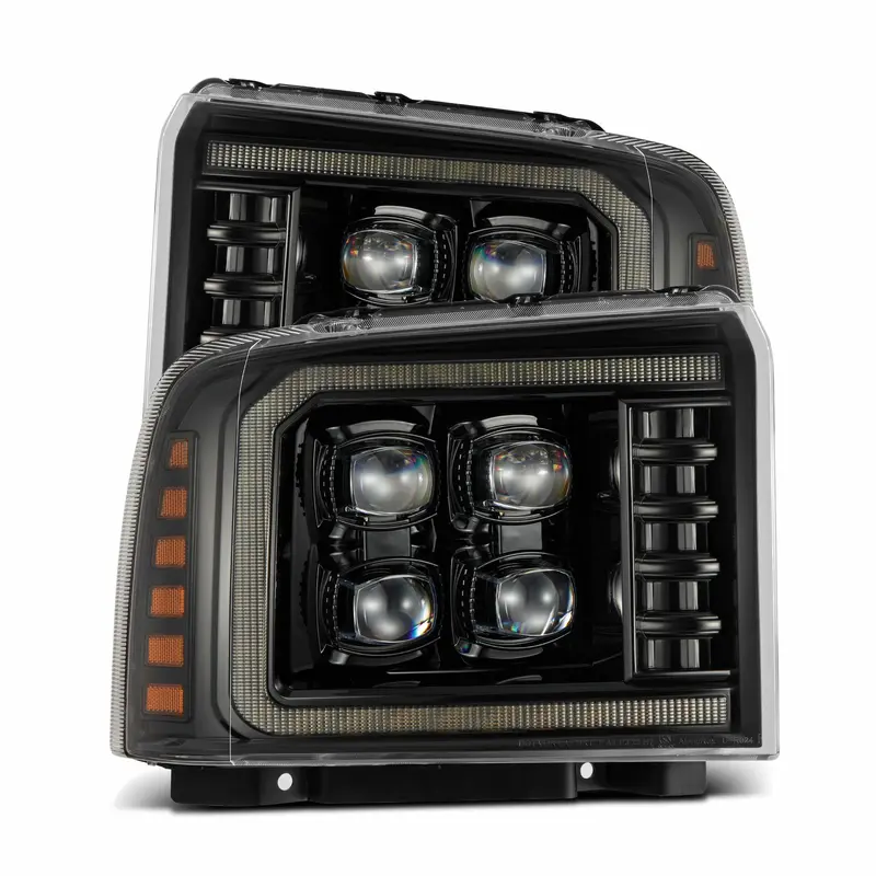 Alpharex 880318 Projector Headlights Alpha-Black 1