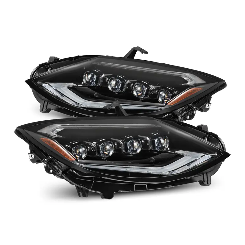 Alpharex 880494 Projector Headlights Alpha Black 1
