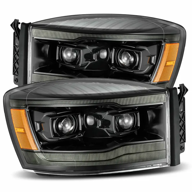 Alpharex 880533 Projector Headlights Alpha-Black 1
