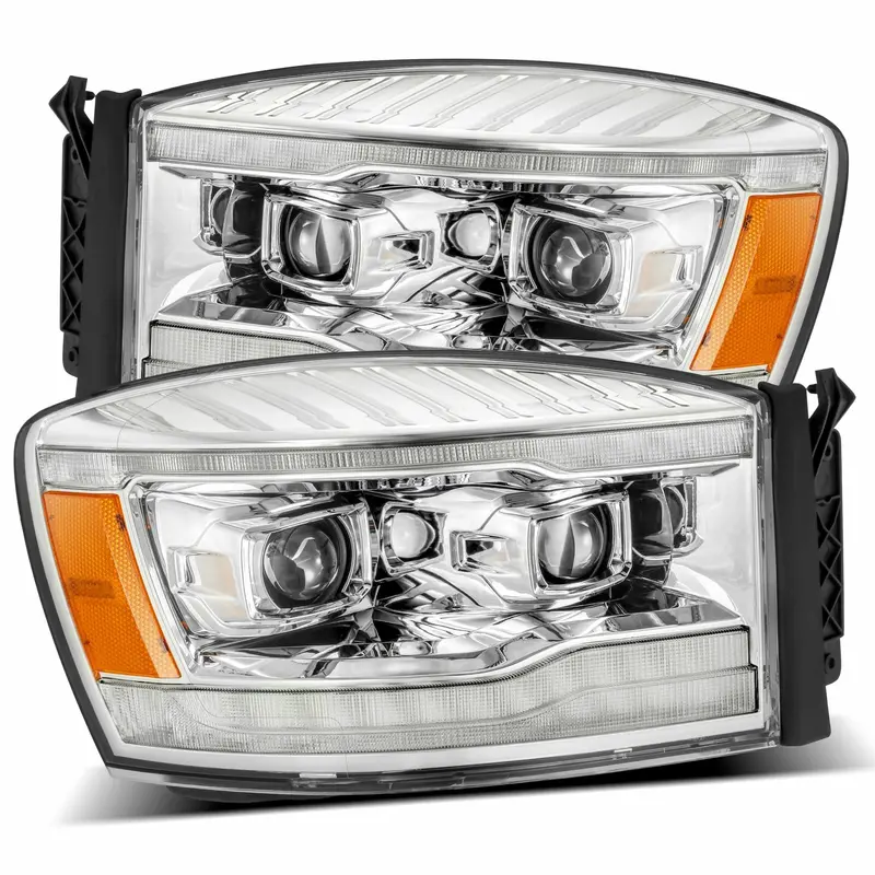Alpharex 880534 Projector Headlights Chrome 1