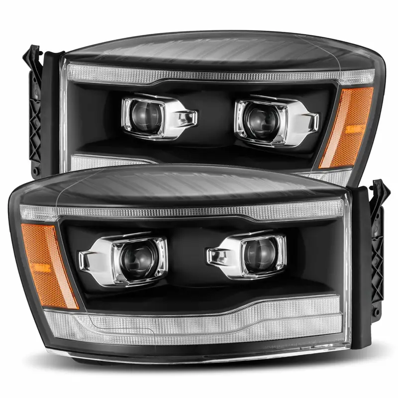 Alpharex 880535 Projector Headlights Alpha-Black 1