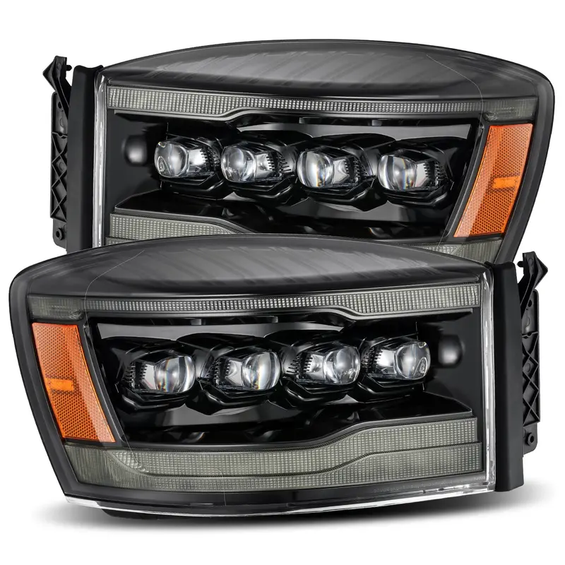 Alpharex 880538 Led Projector Headlights In Alpha-Black 1
