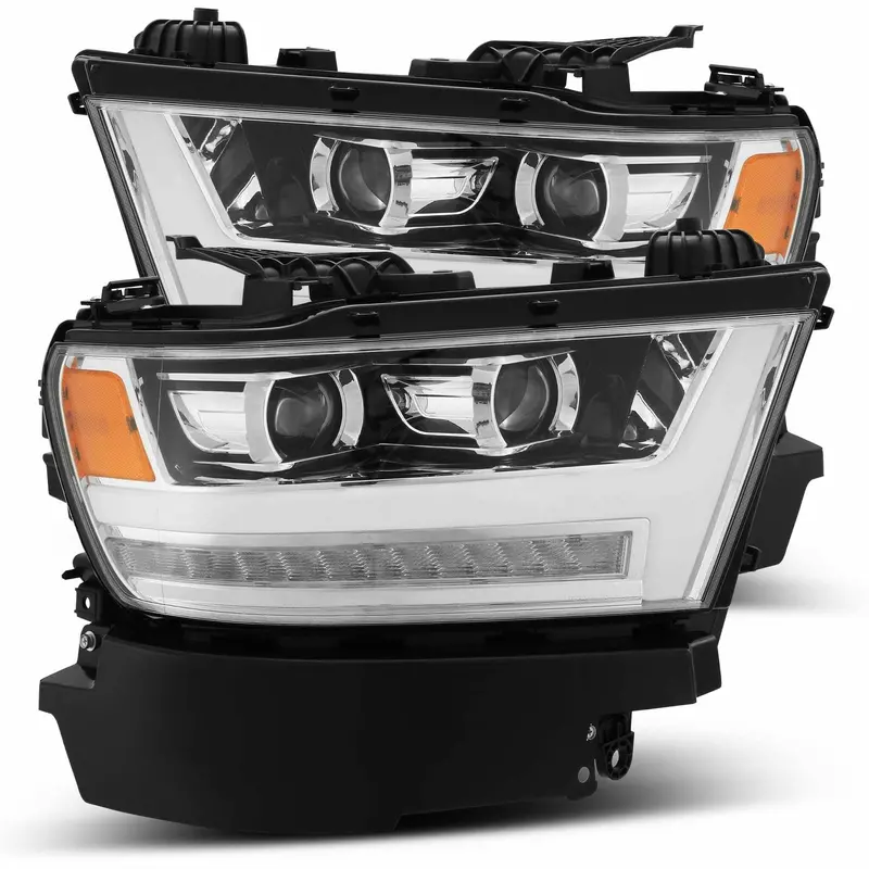 Alpharex 880544 Projector Headlights Chrome 1