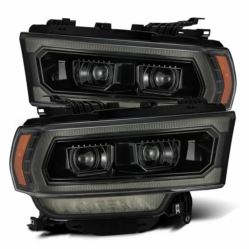 Alpharex 880549 Projector Headlights Alpha-Black 1