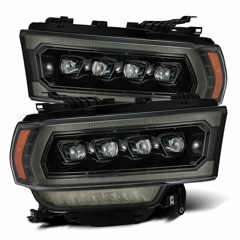 Alpharex 880552 Led Projector Headlights In Alpha-Black 1