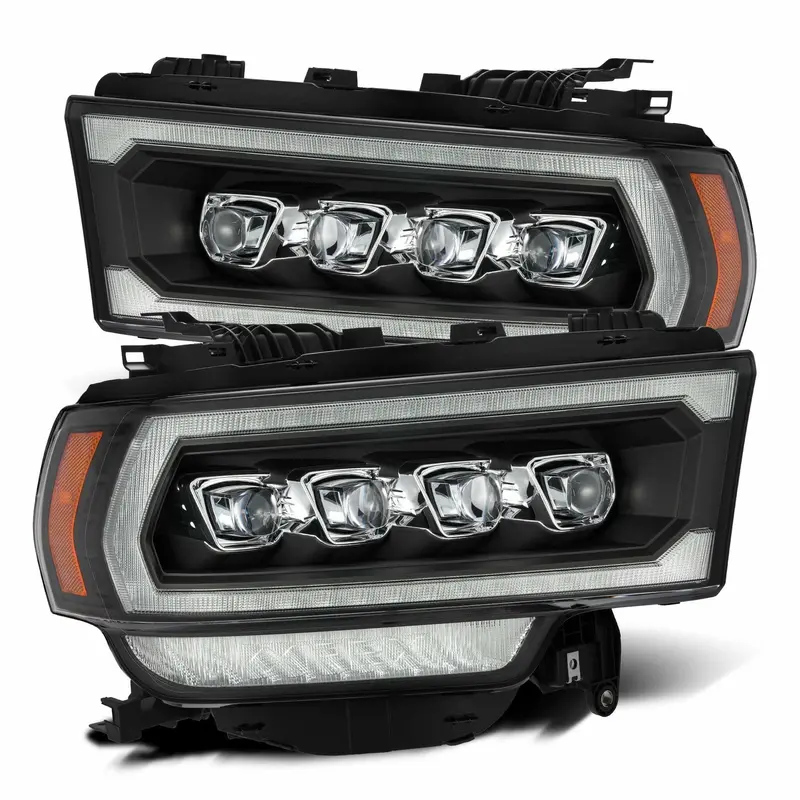 Alpharex 880553 Led Projector Headlights In Black 1