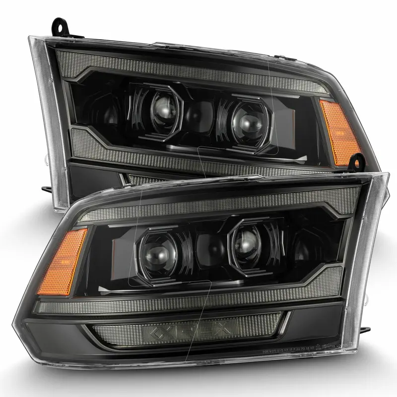 Alpharex 880560 Projector Headlights Alpha- Black 1