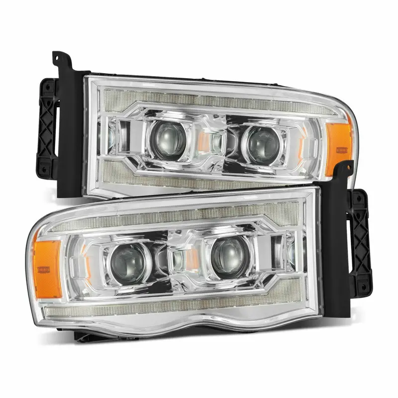 Alpharex 880568 Projector Headlights Chrome 1
