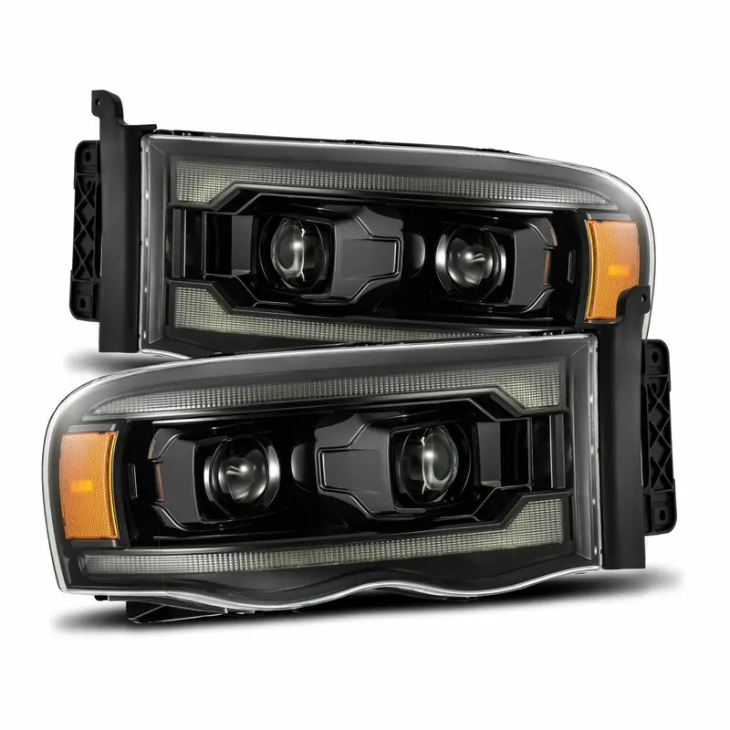 Alpharex 880569 Projector Headlights Alpha-Black 1